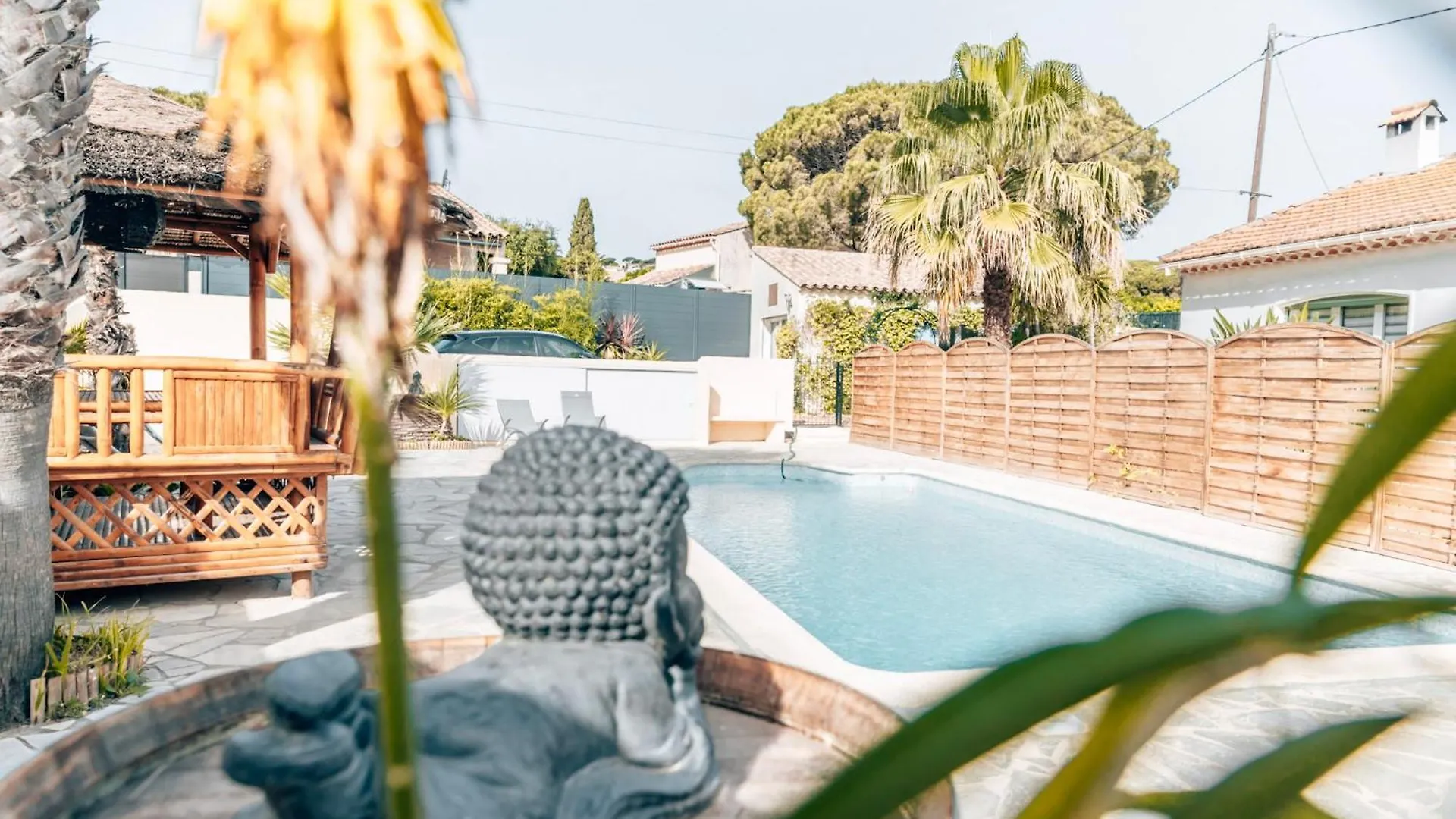 Prázdninový dům Reve D'Azur, Mazet En Bord De Mer, Parking, Piscine Partagee, Terrasse Bbq & Draps Inclus La Nartelle, 1 Salon, 1 Chambre, 1 Cuisine , 1 Sdb Sainte-Maxime Francie